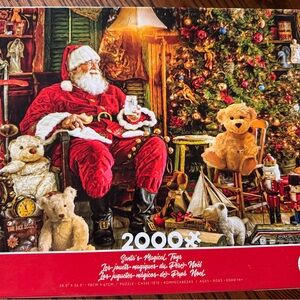 Santa's Magical Toys 2000 Piece Puzzle